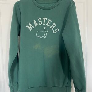 Masters Green Crewneck Sweater Classic Style